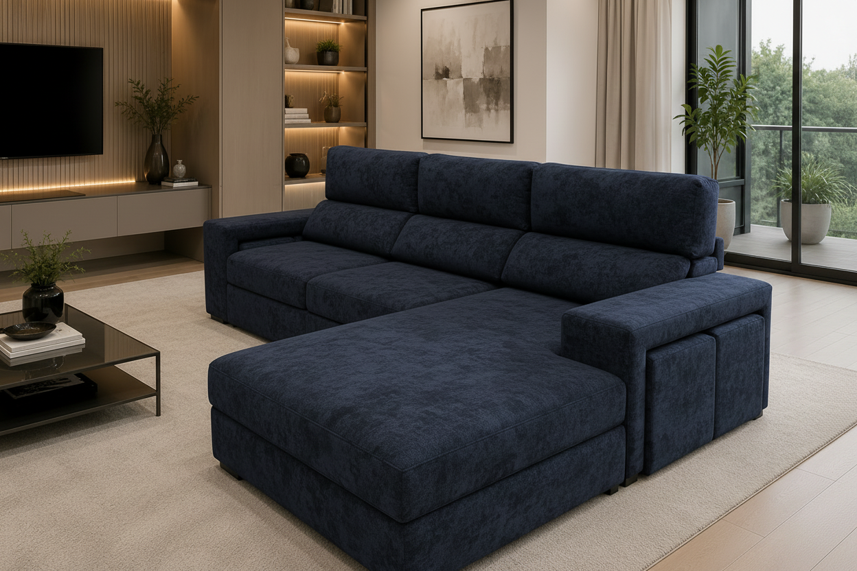Sofá Luna chaise longue (  2.65x1.70m )
