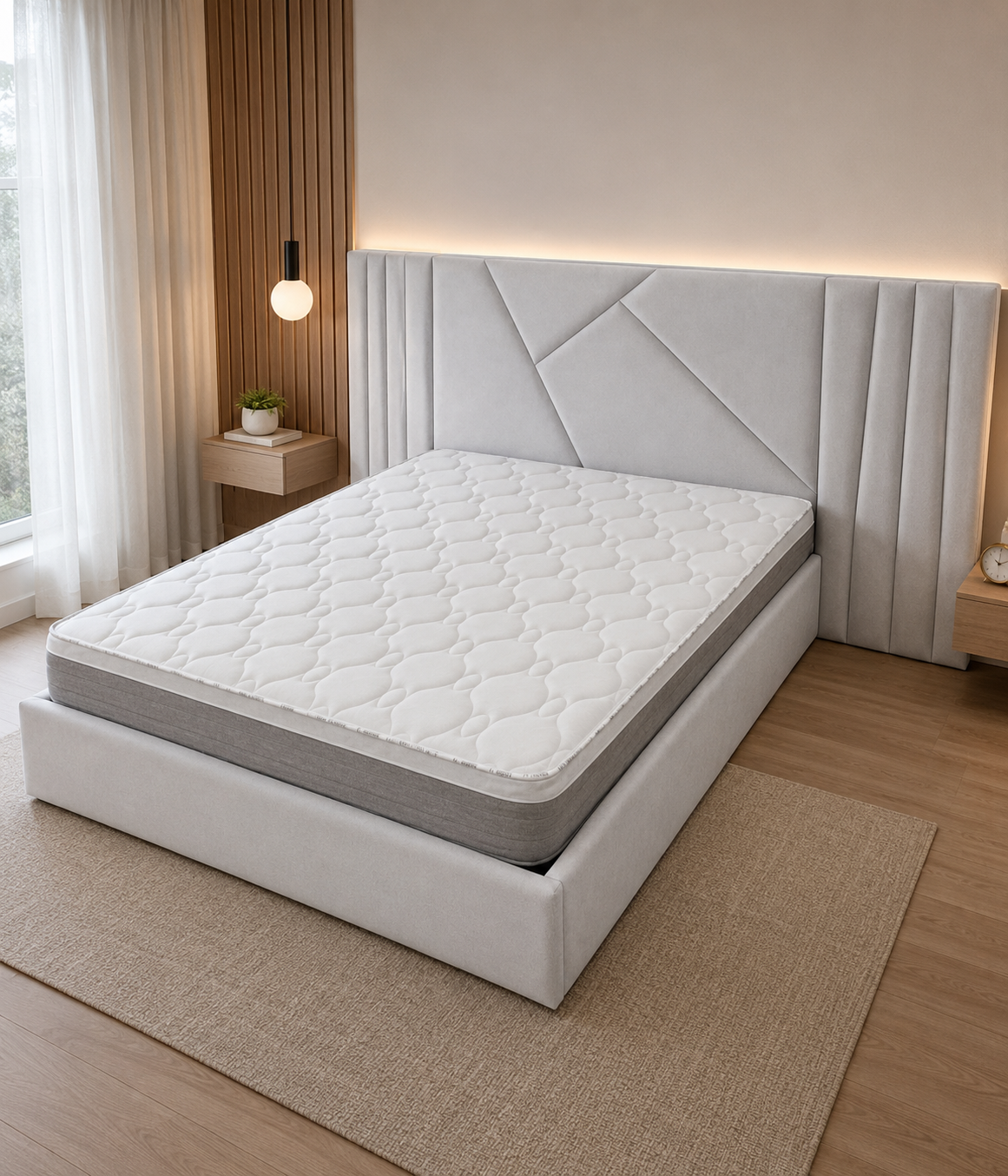 Cama Estofada Tokio Master Gomos