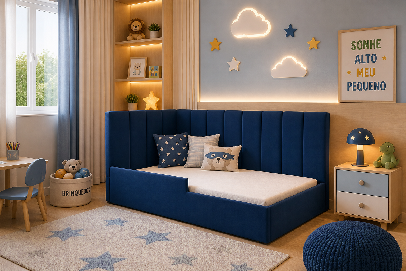 Cama Infantil Gomos Canto 190x90