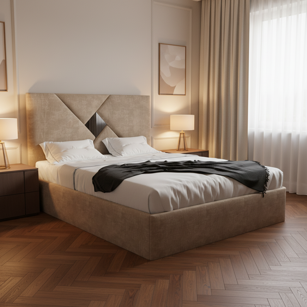 Cama Estofada Victória
